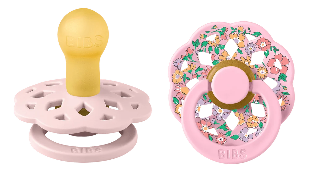BIBS x Liberty Boheme Oscar Meadow Latex Str. 1 Blossom Mix – 2 stk. v:4704156