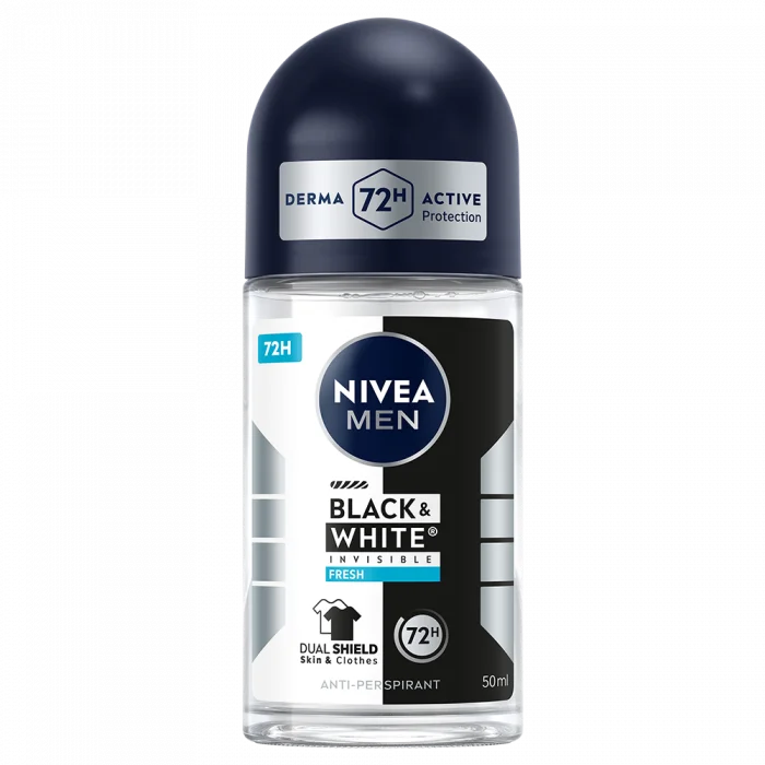 NIVEA Men Deo Black & White Fresh Roll-0n 50 ml v:7749129