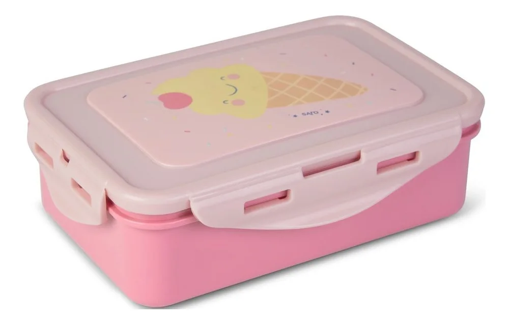 SARO BABY Matboks L – Pink – 1 stk v:5823663