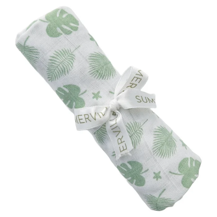 Summerville Muslin babyteppe tropical green 1 stk v:7411979