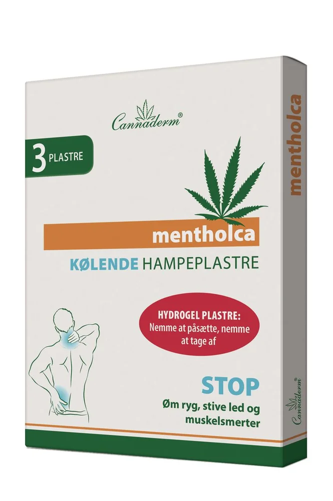 Cannaderm Mentholca Kjølende Plastre - 3 stk. v:8605926
