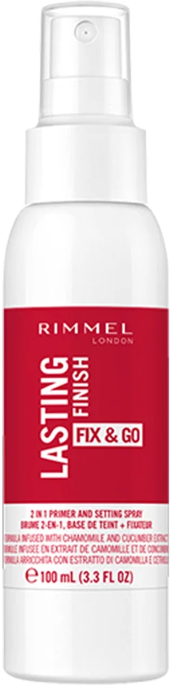Rimmel Lasting Finish Insta Fix & Go 2 in 1 Primer & Setting Spray Fix & Go Primer & Setting Spray v:6912634 Rimmel Lasting Finish Insta Fix & Go 2 in 1 Primer & Setting Spray Fix & Go Primer & Setting Spray v:6912634
