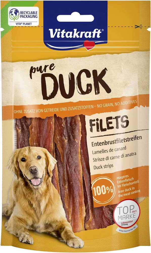 Vitakraft DUCK andebrystfilet til hund - 80 g. v:2409486