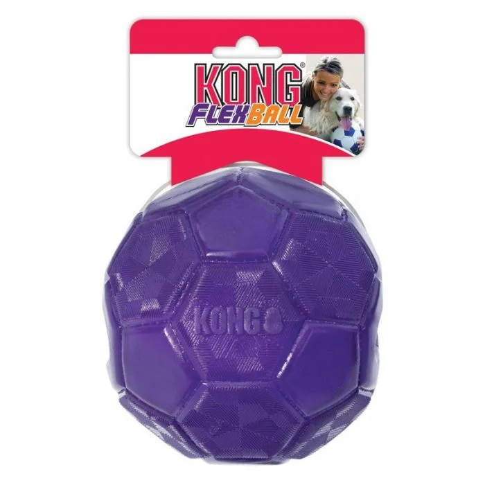 KONG Flexball Hundeleke Blå M/L v:7993515 KONG Flexball Hundeleke Blå M/L v:7993515