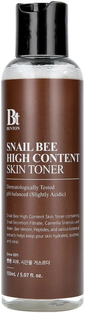 Benton Snail Bee High Content Skin 150 ml v:2211983 Benton Snail Bee High Content Skin 150 ml v:2211983