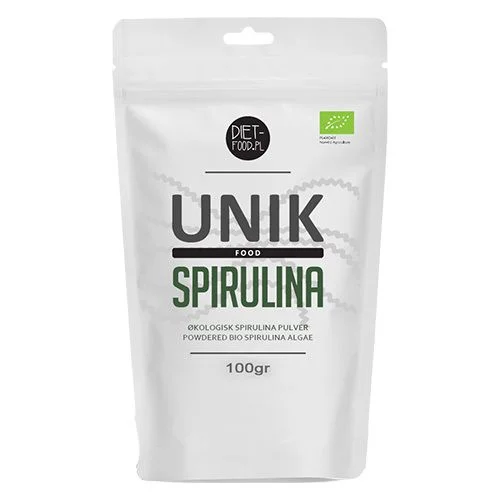 Unik food Spirulina Pulver Ø – 100 g v:2582577 Unik food Spirulina Pulver Ø – 100 g v:2582577