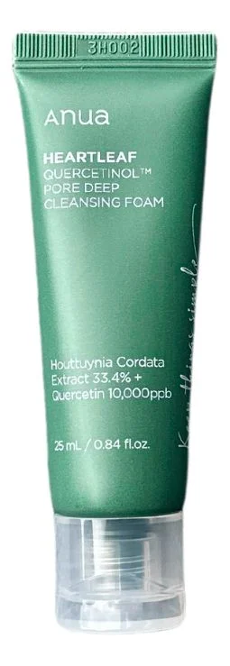 Anua Heartleaf Quercetinol Pore Deep Cleansing Foam – 25 ml. v:2932098