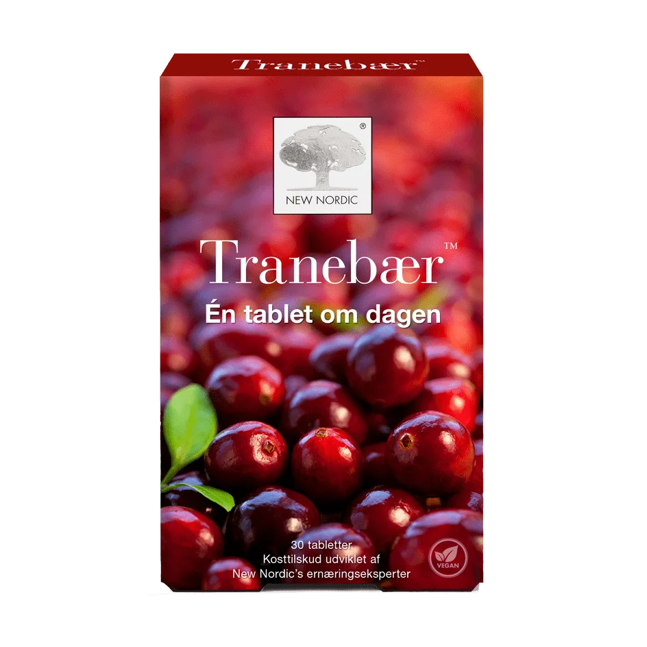 New Nordic Tranebær – 30 tabletter v:4255336 New Nordic Tranebær – 30 tabletter v:4255336