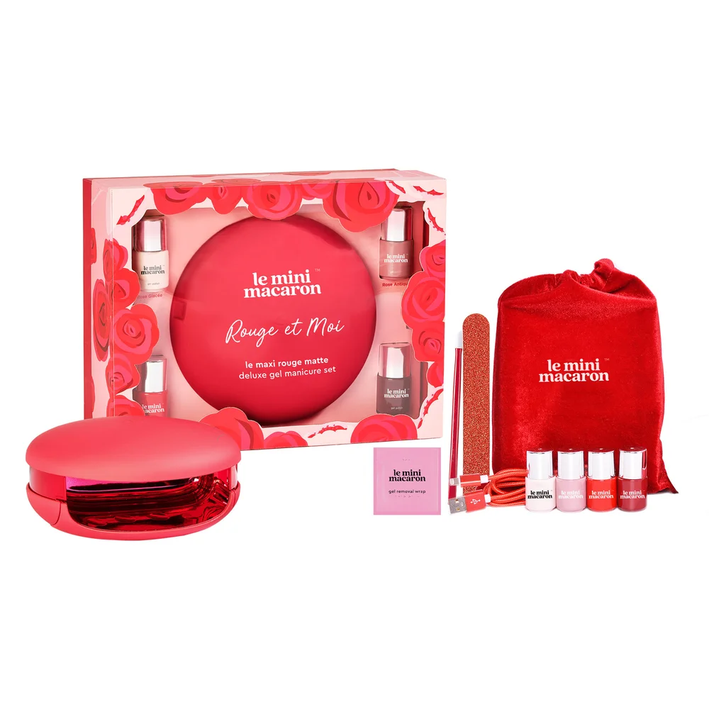 Le Mini Macaron Manicure Kit – Salongkvalitet hjemme v:1044796