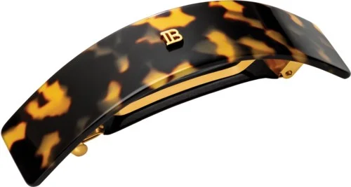 Balmain Hair Couture Cellulose Acetate Cellulose Acetate Barrette pour Cheveux Tortoise Shell Large v:4243135 Balmain Hair Couture Cellulose Acetate Cellulose Acetate Barrette pour Cheveux Tortoise Shell Large v:4243135