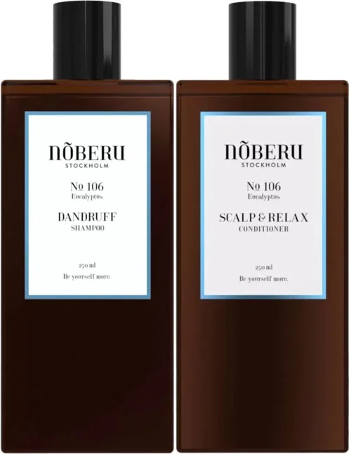 Nõberu of Sweden Bundle Dandruff Shampoo 250 ml & Scalp & Relax Conditioner 250 ml v:4617347 Nõberu of Sweden Bundle Dandruff Shampoo 250 ml & Scalp & Relax Conditioner 250 ml v:4617347