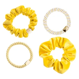 DARK Hair Ties Combo Yellows v:2885905