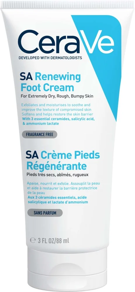 CeraVe SA Renewing Foot Cream 88 ml v:7019136 CeraVe SA Renewing Foot Cream 88 ml v:7019136