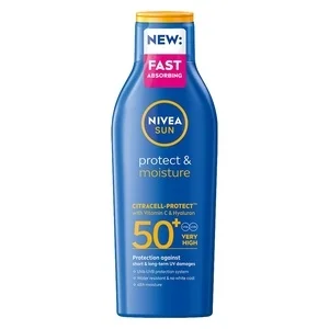 NIVEA Sun Protect & Moisture Lotion SPF50+ 200ml v:4649313