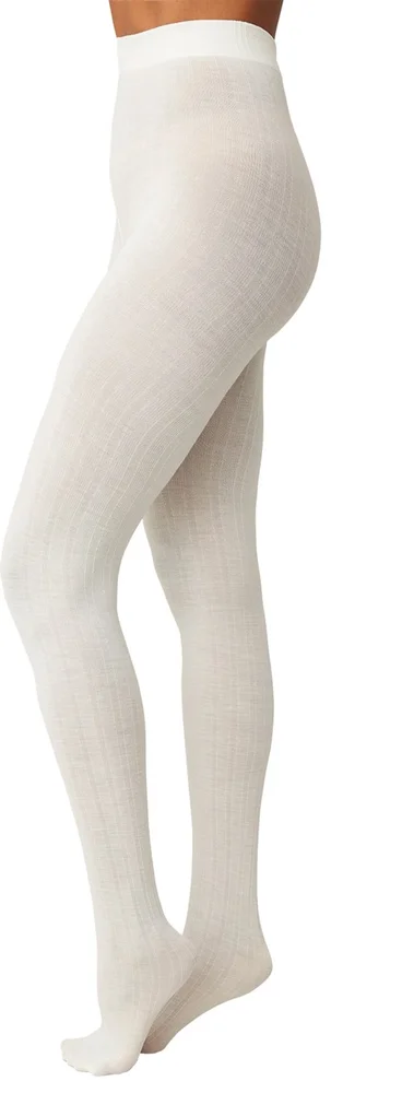 Swedish Stockings Freja Organic Wool Tights Ivory L v:6725304 Swedish Stockings Freja Organic Wool Tights Ivory L v:6725304