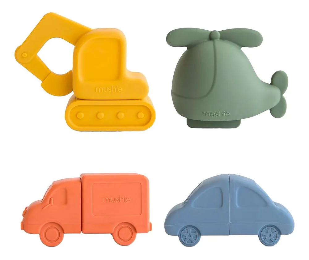 Mushie Mold Free Bath Play Set – Vehicles – 1 stk. v:5587117 Mushie Mold Free Bath Play Set – Vehicles – 1 stk. v:5587117