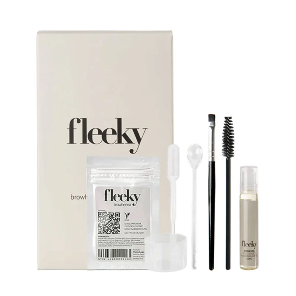 Browhenna Mini Kit Medium Brown – fleeky v:7712442