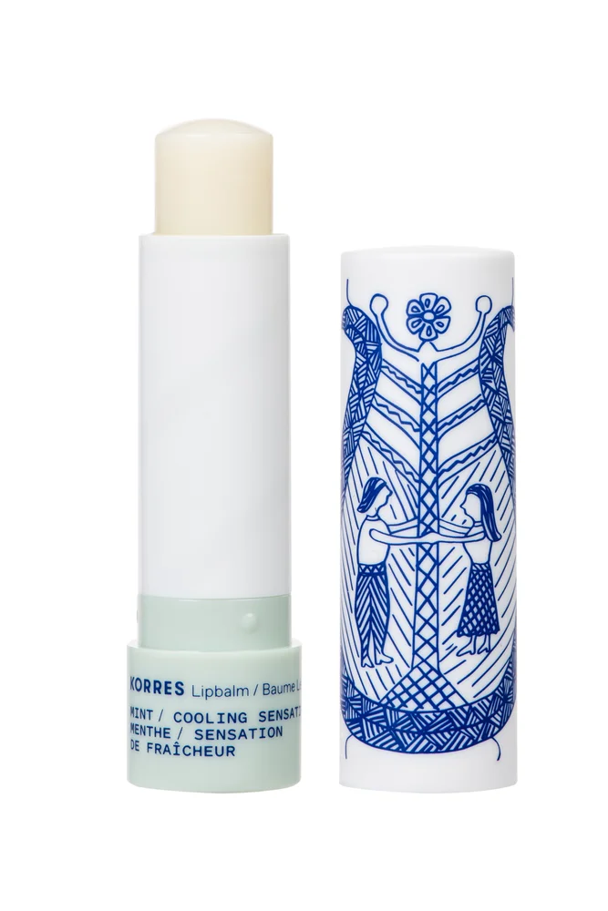 Korres Lip Balm Cooling Mint – Fuktighet og Næring v:4459251 Korres Lip Balm Cooling Mint – Fuktighet og Næring v:4459251