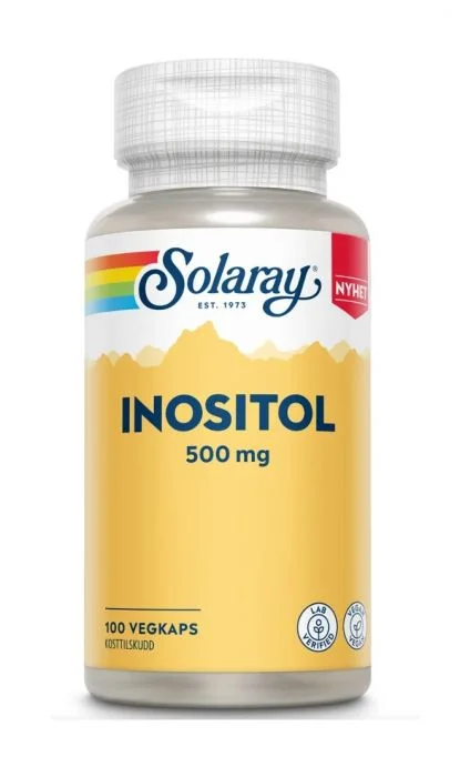 Solaray Inositol 500 mg 100 kapsler v:9412265