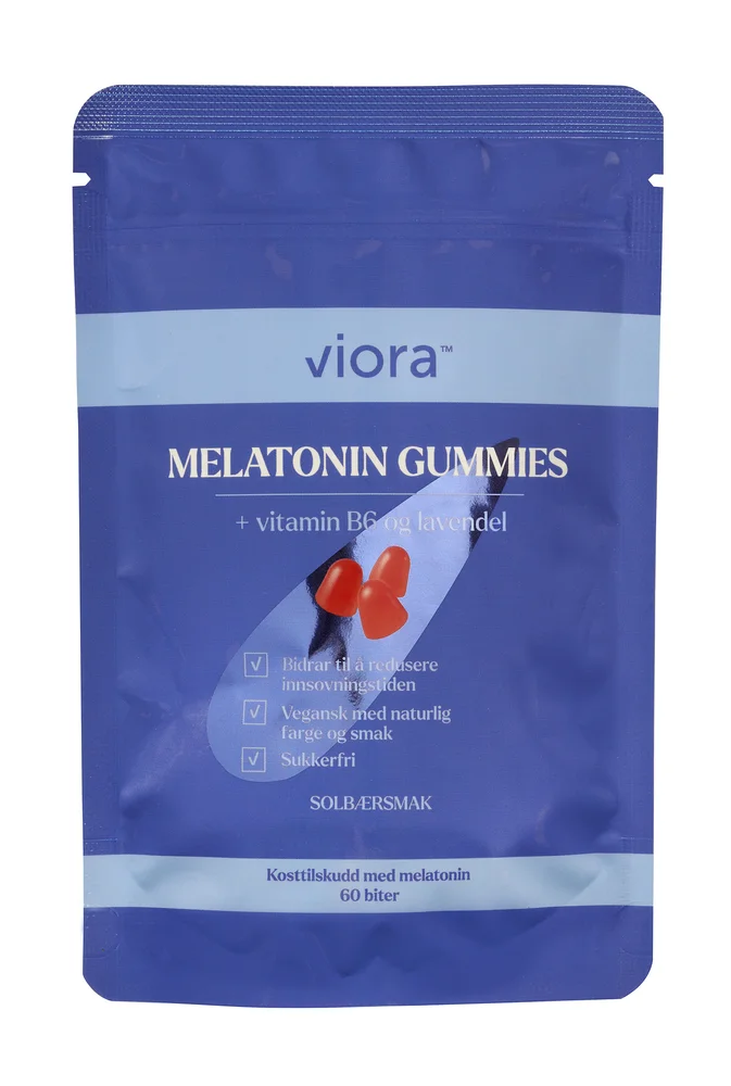 Viora Melatonin Gummies 60stk v:6399091