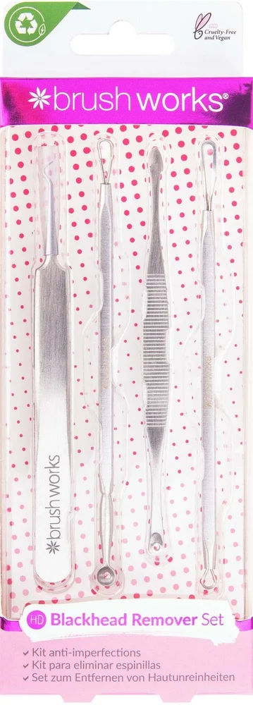 Brushworks Blackhead & Blemish Remover Set v:9232038 Brushworks Blackhead & Blemish Remover Set v:9232038
