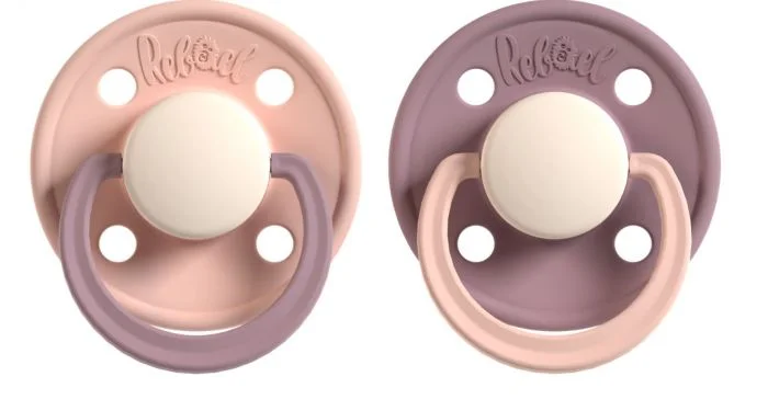 Rebael smokk rosa/lilla 0-6 mnd 2 stk v:8724443