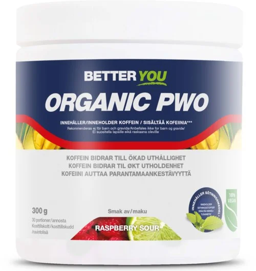 Better You Organic PWO Raspberry Sour 300 g v:9609975