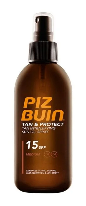 Piz Buin Tan & Protect Oil SPF15 150ml v:4991760 Piz Buin Tan & Protect Oil SPF15 150ml v:4991760