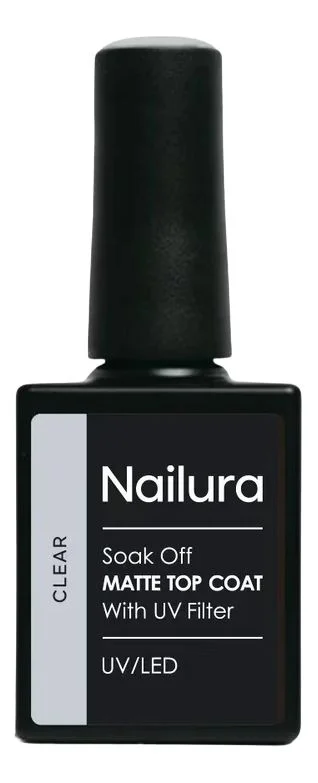 Nailura Top Coat Matte UV - 10 ml. v:5061415