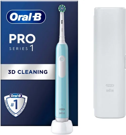 Oral B Pro Series 1 Electric Toothbrush Designed By Braun Blue v:2449623