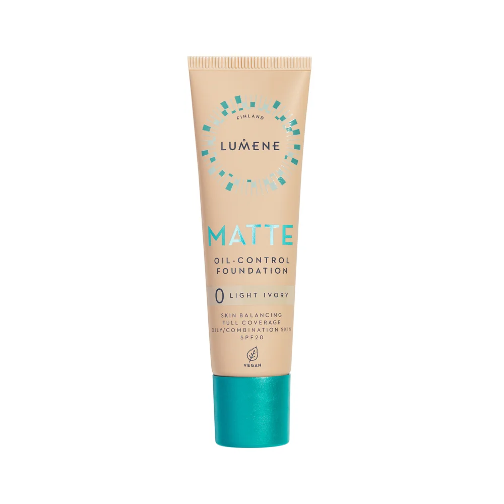 Matte Oil-Control Foundation SPF20 0 Light Ivory - Lumene v:8666709