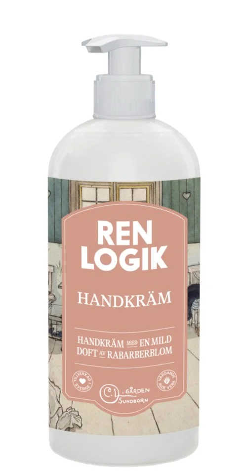Ren Logik Hand Creme Rhubarb Flower 500 ml v:5313167 Ren Logik Hand Creme Rhubarb Flower 500 ml v:5313167