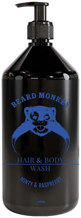 Beard Monkey Hair & Body Minty & Raspberry  1000 ml v:1333265