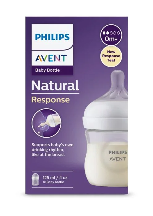 Phillips Avent Baby Bottle Natural Response 0 mnd+ 125 ml v:1964085