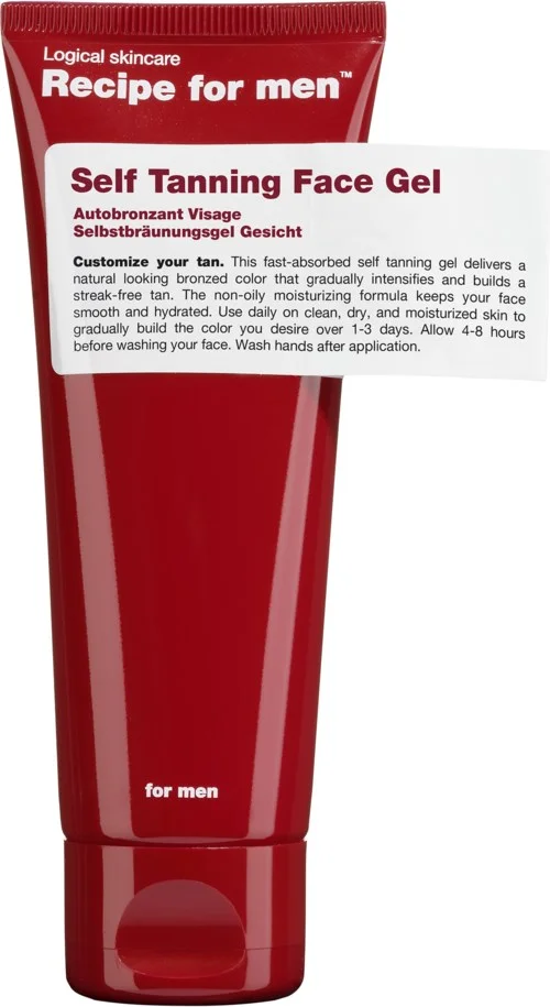Recipe for men Self Tanning Face Gel 75 ml v:1460866