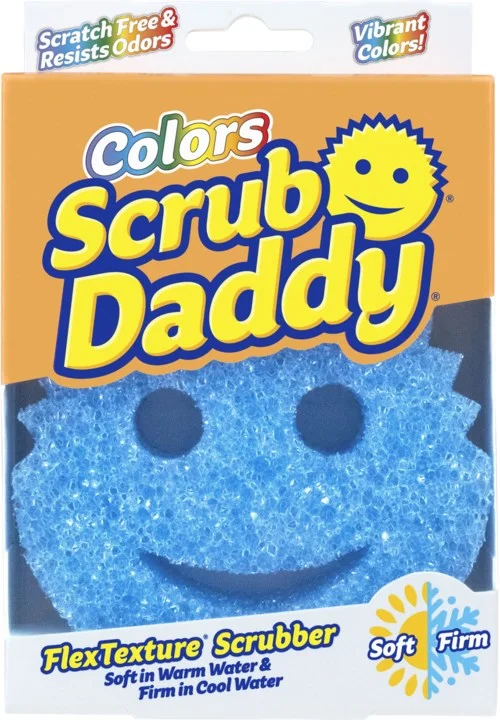 Scrub Daddy Colors FlexTexture Scrubber Blue v:5204447 Scrub Daddy Colors FlexTexture Scrubber Blue v:5204447