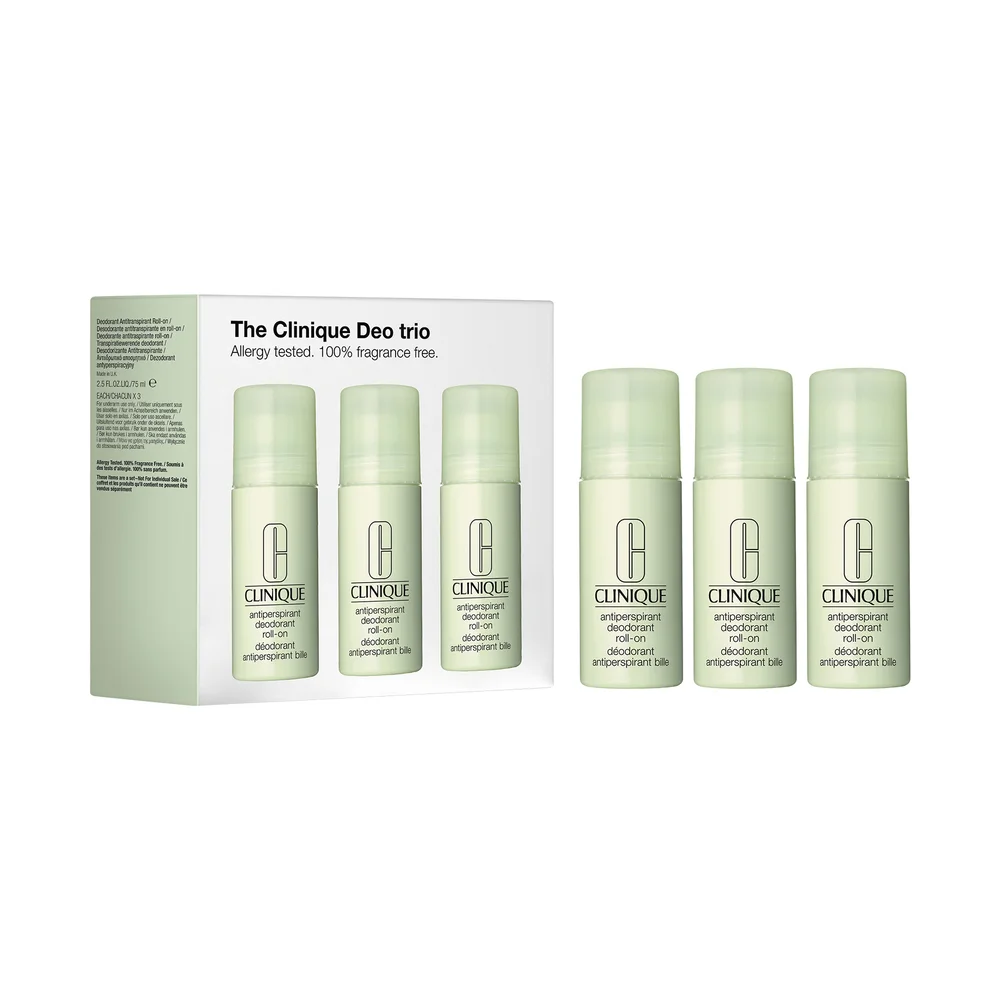 The Clinique Deo Trio 3 x 75 ml – Clinique v:9776379 The Clinique Deo Trio 3 x 75 ml – Clinique v:9776379