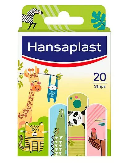 Hansaplast Kids Animal – 20 stk. v:9157992