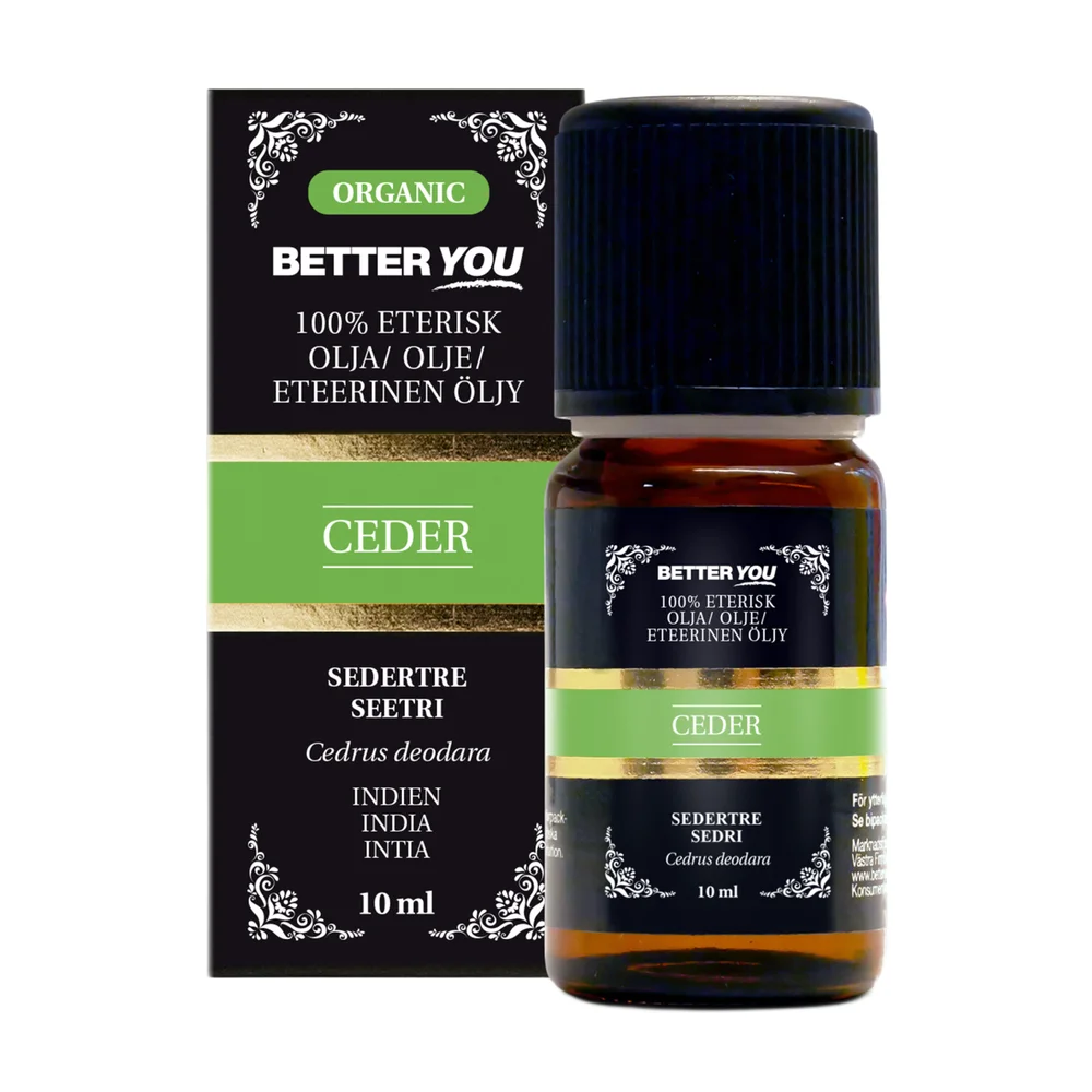 Cederolja Eko Eterisk 10 ml – Better You v:8893856 Cederolja Eko Eterisk 10 ml – Better You v:8893856