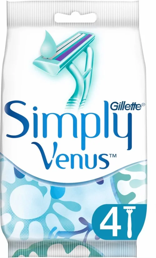 Gillette Venus Simply 2 Women’s Disposable Razors 4 count v:4964209
