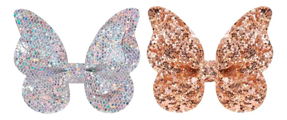SOHO Bira Glitter Hair Clips Fireworks – 2 stk. v:8609349 SOHO Bira Glitter Hair Clips Fireworks – 2 stk. v:8609349