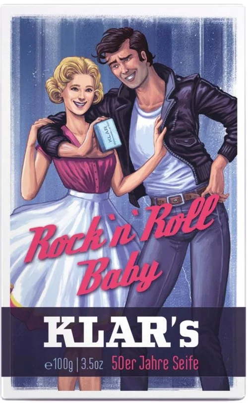 Klar Seifen Retro Soap 50s Rock n Roll 100 g v:8869070 Klar Seifen Retro Soap 50s Rock n Roll 100 g v:8869070