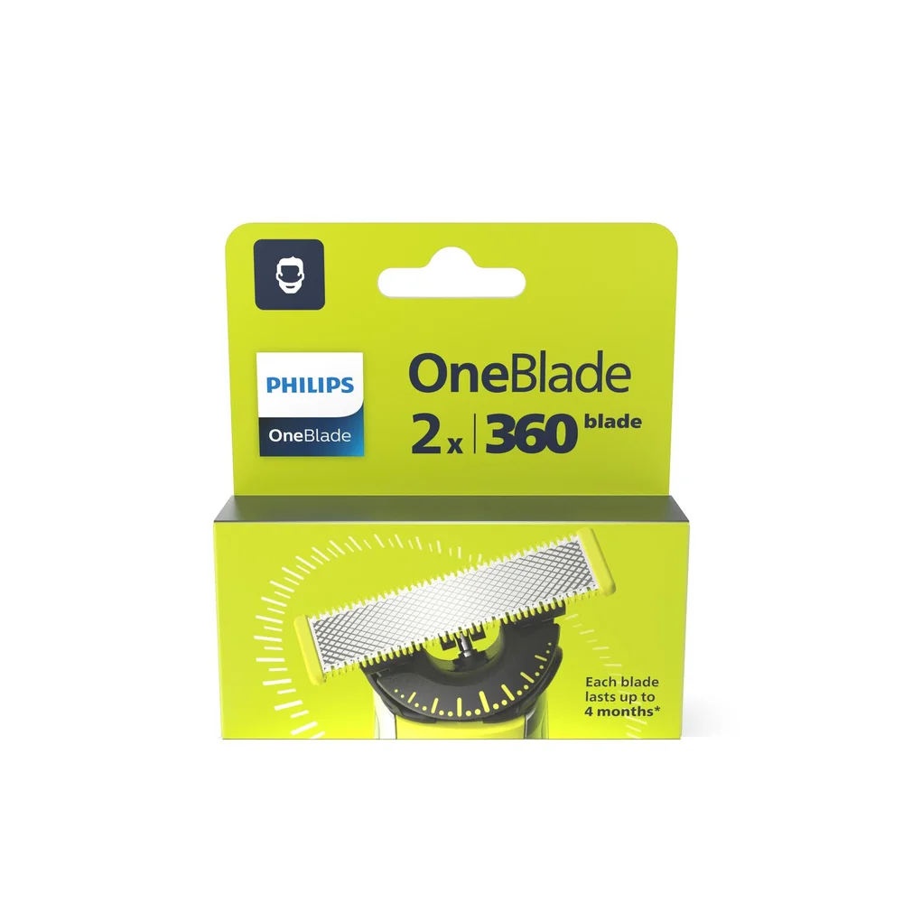 OneBlade 360 Blade 2 Pack – Philips v:3256523 OneBlade 360 Blade 2 Pack – Philips v:3256523