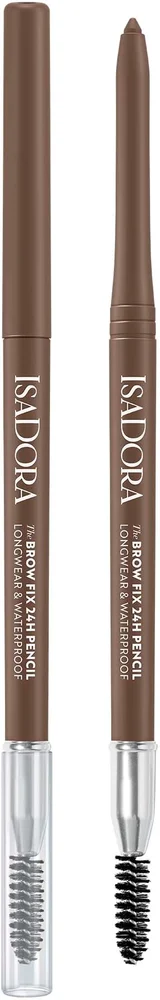 IsaDora The Brow Fix 24H Pencil Longwear & Waterproof 04 Light Brown v:8744887