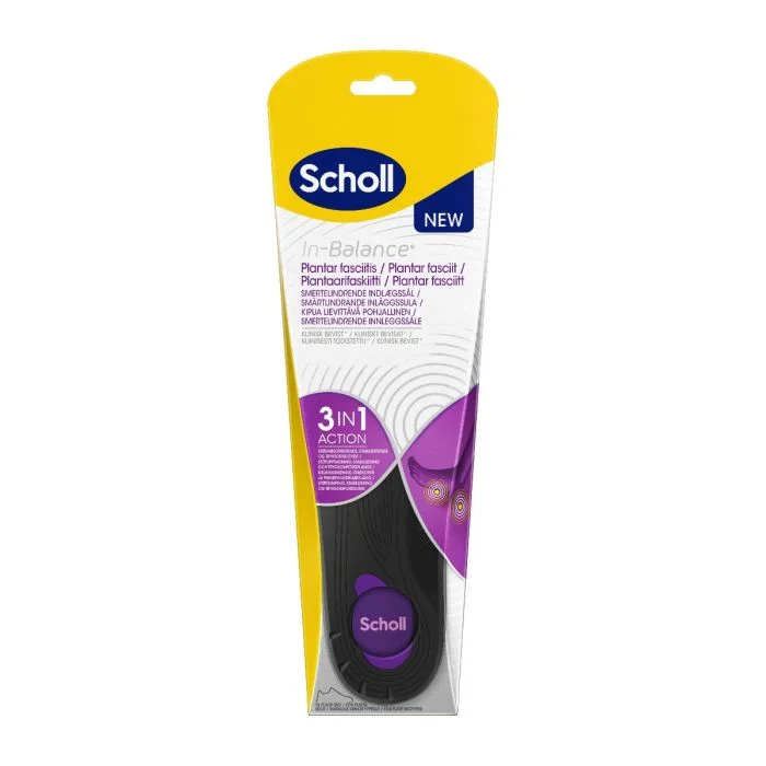 Scholl Innleggsåle Plantar Fascitt M X2 v:4328630