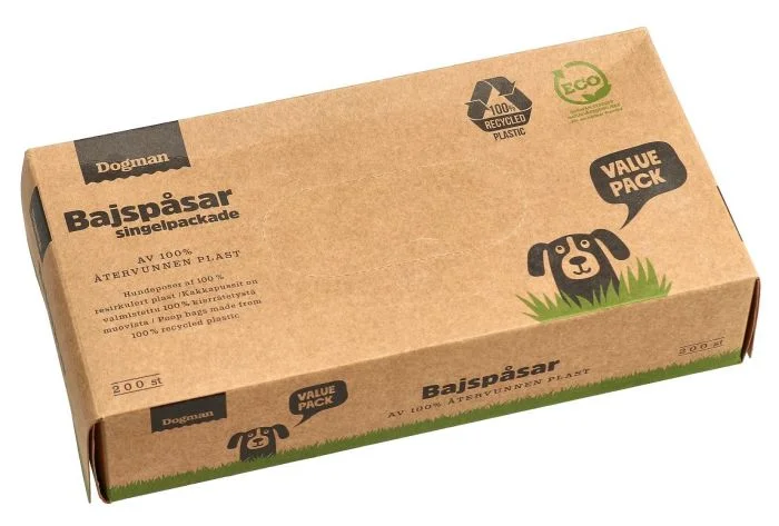 Dogman Hundeposer 100% Resirkulert plast 200p Grønn v:8821582 Dogman Hundeposer 100% Resirkulert plast 200p Grønn v:8821582