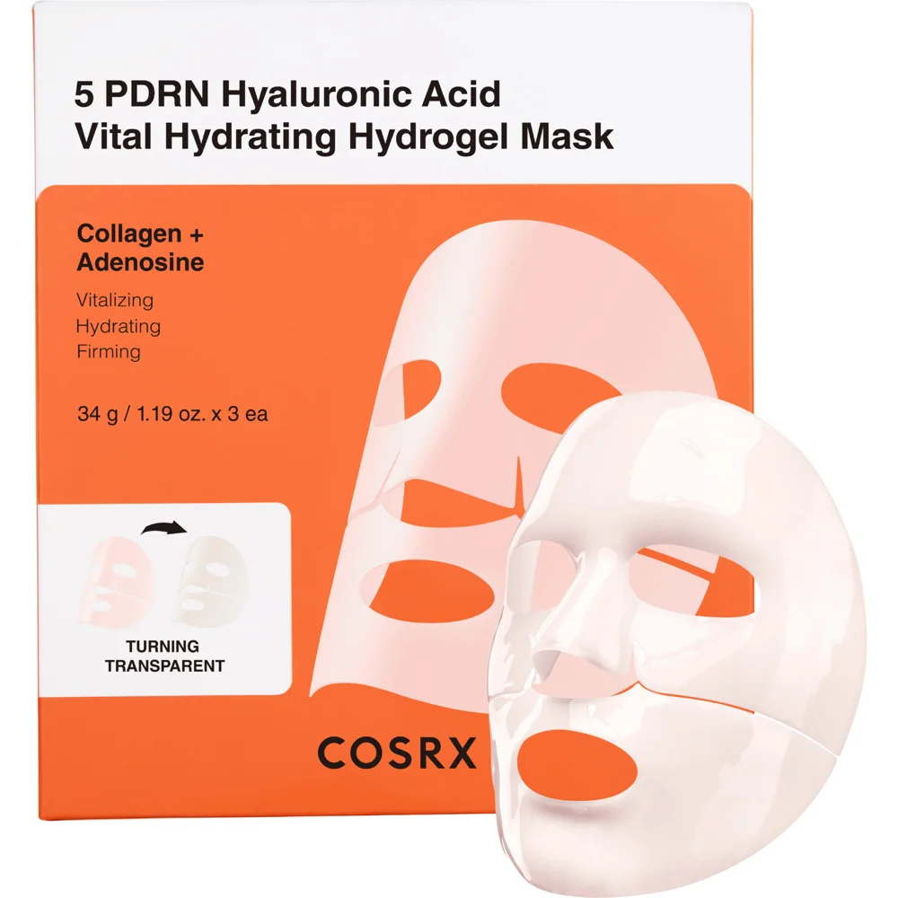 5 PDRN Hyaluronic Acid Vital Hydrating Hydrogel Mask, 3-Pack v:2966837 5 PDRN Hyaluronic Acid Vital Hydrating Hydrogel Mask, 3-Pack v:2966837