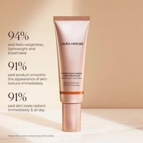 Laura Mercier Tinted Moisturizer Light Revealer Skin Illuminator 4C1 Almond v:4097221