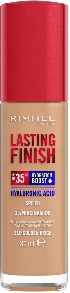 Rimmel Lasting Finish Lasting Finish 35 Hour Foundation 210 Golden Beige v:8827637 Rimmel Lasting Finish Lasting Finish 35 Hour Foundation 210 Golden Beige v:8827637
