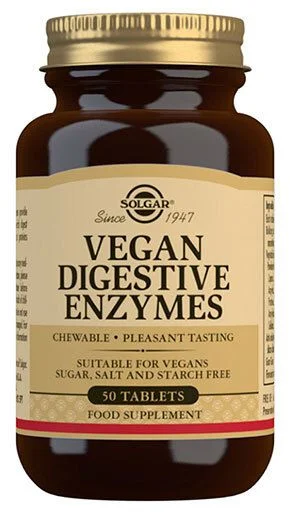 Solgar Vegan Digestive Enzymes - 50 tyggetabletter v:2822071